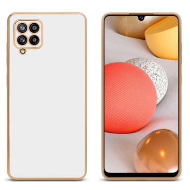 Samsung Galaxy A42 5G / M42 5G Skal Fodral Case (Vit)