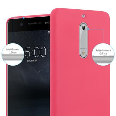 Skal Nokia 5 2017 Fodral Case (Röd)