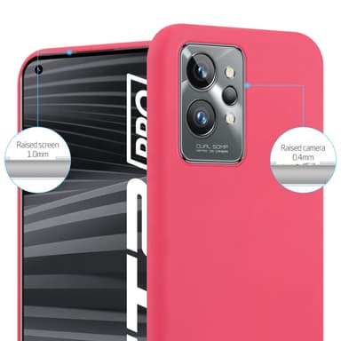 Skal Realme GT 2 PRO Fodral Case (Röd)