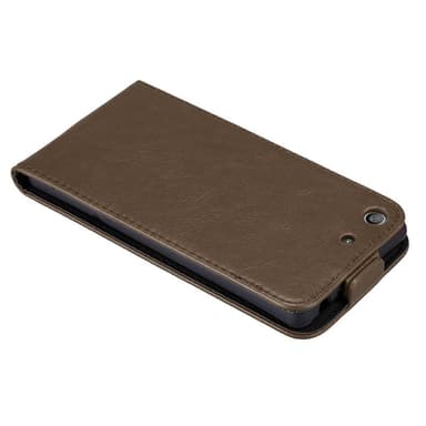 Sony Xperia M5 Flipfodral Skal (Brun)