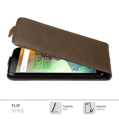 OnePlus 2 Flipfodral Skal (Brun)