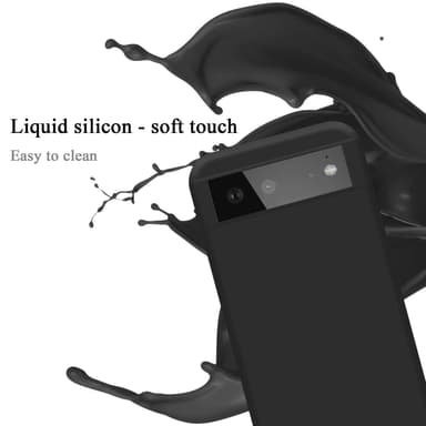 Google PIXEL 6 Skal Fodral Case (Svart)