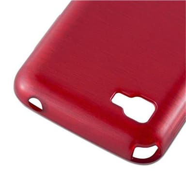 LG L4 II Skal Fodral Case (Röd)