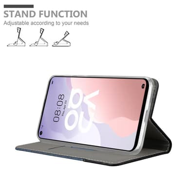 Huawei NOVA 7 SE Plånboksfodral Skal (Blå)