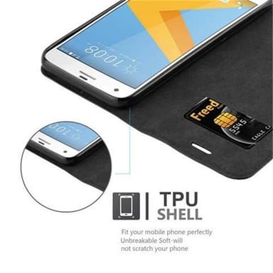 HTC ONE A9S Skal Fodral Case (Svart)