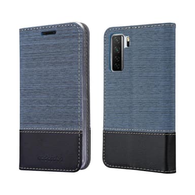 Huawei NOVA 7 SE Plånboksfodral Skal (Blå)