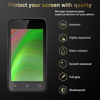 WIKO SUNNY 2 Skyddsglas Skyddsfilm Skärmskydd