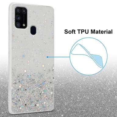Samsung Galaxy M31 Skal Fodral Case (Transparent)