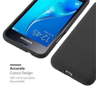 Skal Samsung Galaxy J1 2016 Fodral Case (Svart)