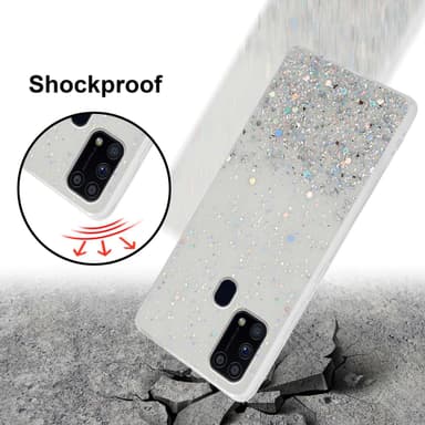 Samsung Galaxy M31 Skal Fodral Case (Transparent)