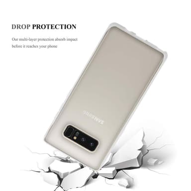 Samsung Galaxy NOTE 8 Skal Fodral Case (Transparent)