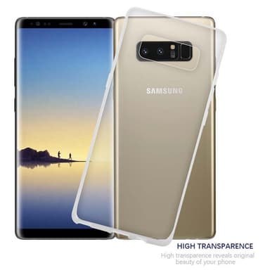 Samsung Galaxy NOTE 8 Skal Fodral Case (Transparent)