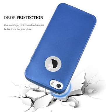 Skal iPhone 5 / 5S / SE 2016 Fodral Case (Blå)