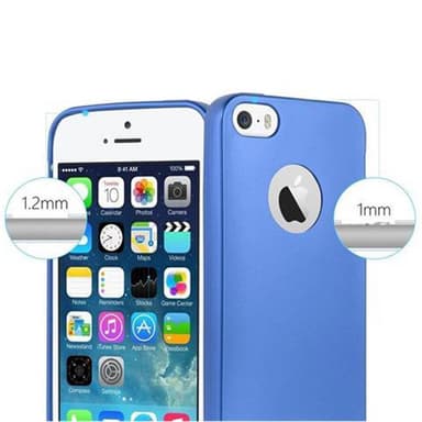 Skal iPhone 5 / 5S / SE 2016 Fodral Case (Blå)