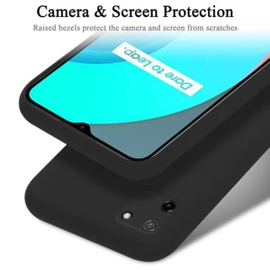 Realme C11 2020 Skal Fodral Case (Svart)