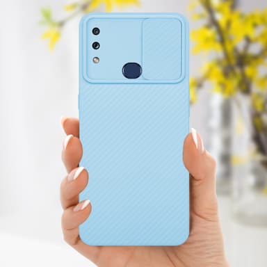 Skal Samsung Galaxy A10s / M01s Fodral Case (Blå)