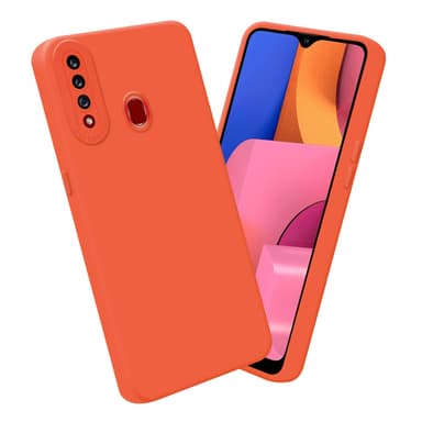 Samsung Galaxy A20s Skal Fodral Case (Orange)