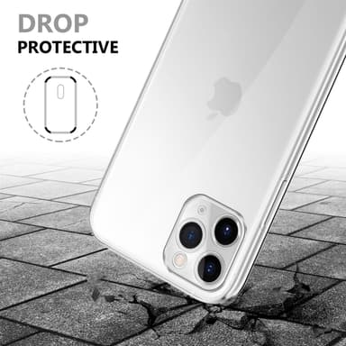 Skal iPhone 11 PRO MAX Fodral Case (Transparent)
