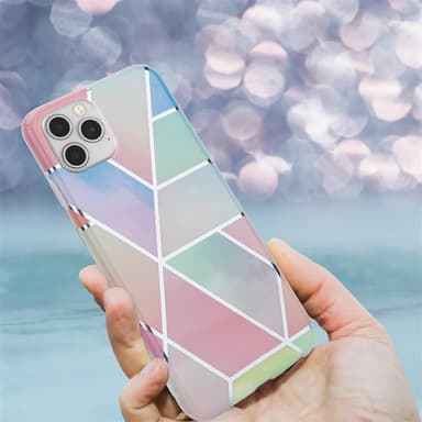 iPhone 12 / 12 PRO Plånboksfodral Skal (Rosa)