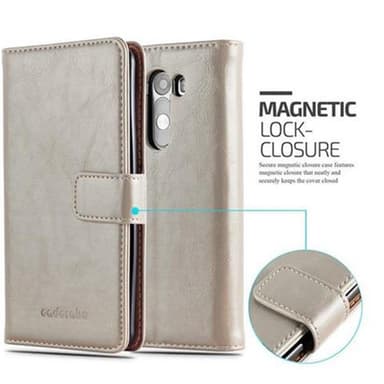 LG G3 Plånboksfodral Skal (Brun)