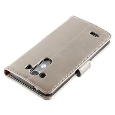 LG G3 Plånboksfodral Skal (Brun)