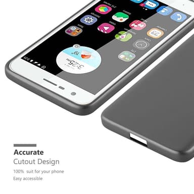Skal ZTE Blade V8 MINI Fodral Case (Grå)