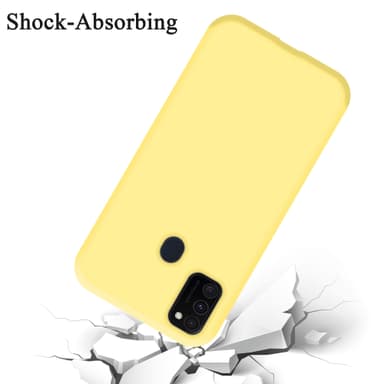 Samsung Galaxy M21 / M30s Skal Fodral Case (Gul)