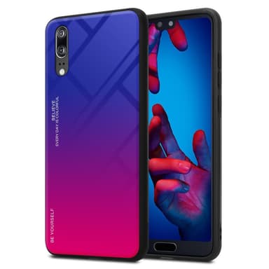Huawei P20 Skal Fodral Case (Svart)