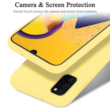 Samsung Galaxy M21 / M30s Skal Fodral Case (Gul)