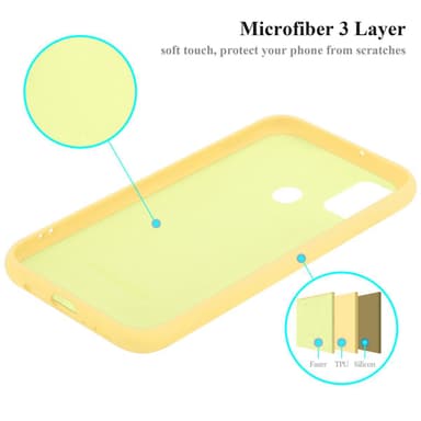 Samsung Galaxy M21 / M30s Skal Fodral Case (Gul)