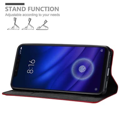 Xiaomi Mi 8 PRO Skal Fodral Case (Röd)