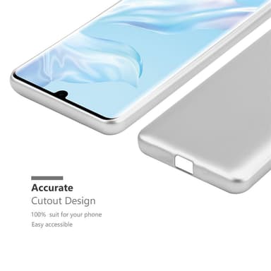 Skal Huawei P30 PRO Fodral Case (Silver)