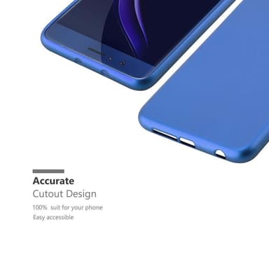 Skal Honor 8 / 8 PREMIUM Fodral Case (Blå)