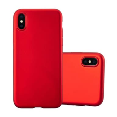 Skal iPhone X / XS Fodral Case (Röd)
