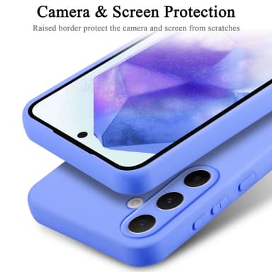 Samsung Galaxy A55 Skal Fodral Case (Lila)