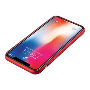 Skal iPhone X / XS Fodral Case (Röd)