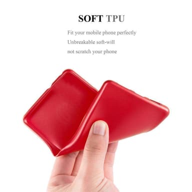 Skal iPhone X / XS Fodral Case (Röd)