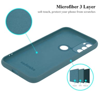 Motorola MOTO G71 5G Skal Fodral Case (Grön)