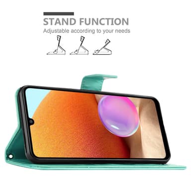 Samsung Galaxy A32 4G Plånboksfodral Skal (Turkos)