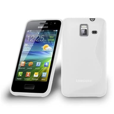 Samsung Galaxy WAVE Y Skal Fodral Case (Transparent)