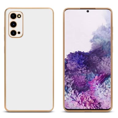Samsung Galaxy S20 Skal Fodral Case (Vit)
