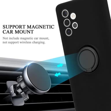 Skal Samsung Galaxy A32 4G Fodral Case (Svart)