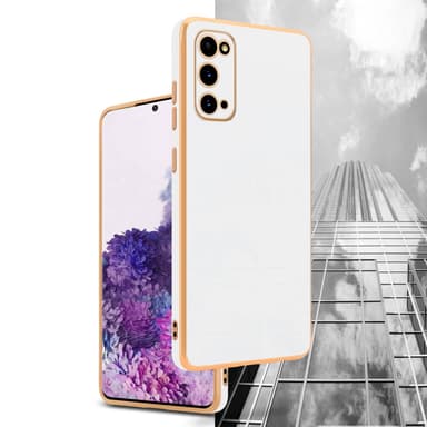 Samsung Galaxy S20 Skal Fodral Case (Vit)
