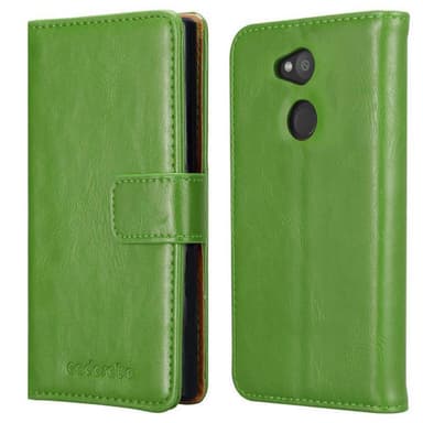 Sony Xperia L2 Plånboksfodral Skal (Grön)