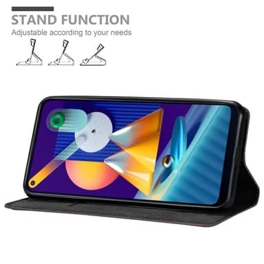 Samsung Galaxy A11 / M11 Skal Fodral Case (Brun)