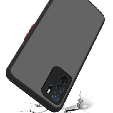 Oppo A16s / A54s Skal Fodral Case (Svart)