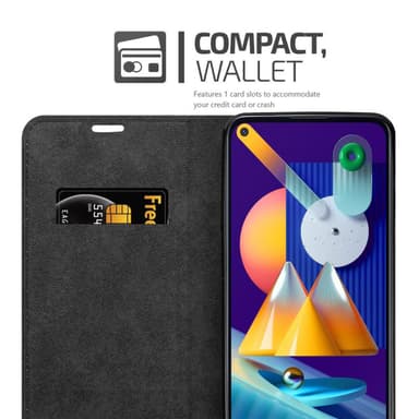 Samsung Galaxy A11 / M11 Skal Fodral Case (Brun)