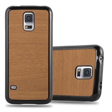 Samsung Galaxy S5 / S5 NEO Skal Fodral Case (Brun)