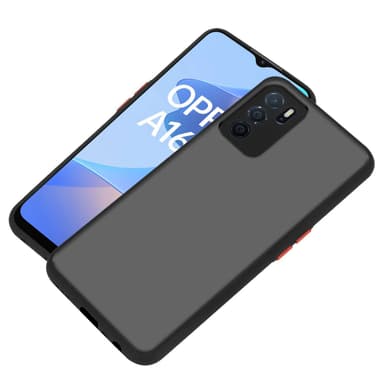 Oppo A16s / A54s Skal Fodral Case (Svart)