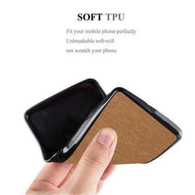 Samsung Galaxy S5 / S5 NEO Skal Fodral Case (Brun)
